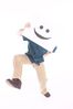 Man running with smiling face on white sign over his face.jpg