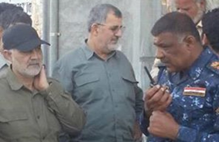 سليماني والقائد البري للحرس الثوري يصلان مشارف الفلوجة