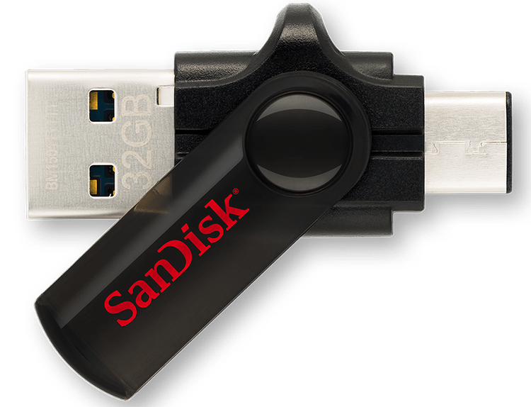 SanDisk Dual USB Drive Type-C -USB 3.0 