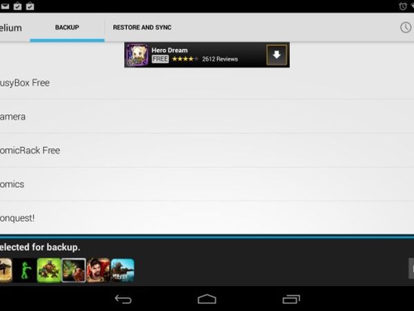 Helium Backup & Restore